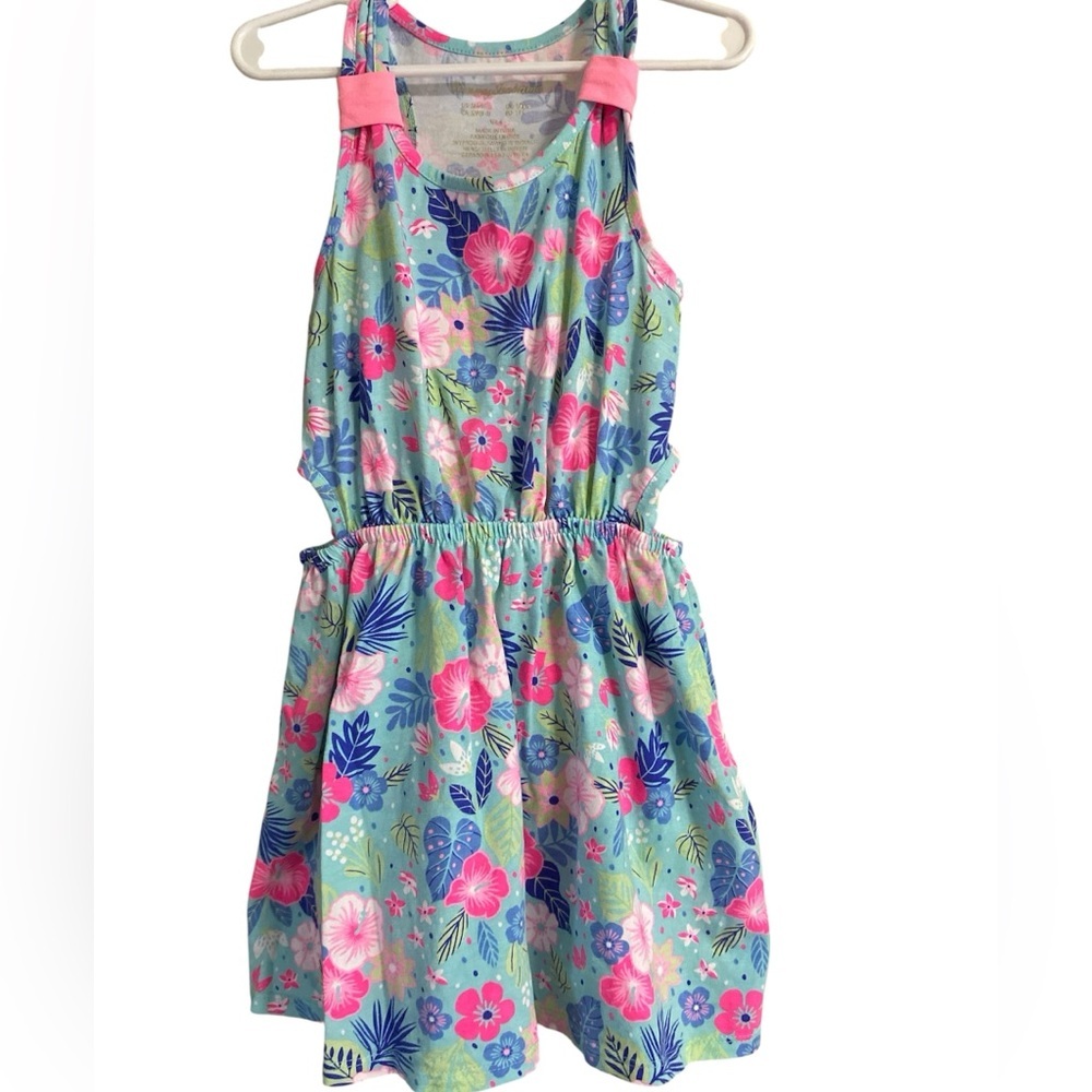 Tommy Bahama• Floral• Side Cut-Out • Dress